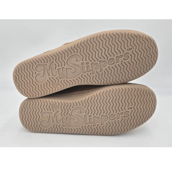 MySlippers Leather Slippers All Seasons Slip On Clogs by MyPillow Women's 5 - Picture 4 of 9
